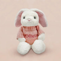 Eco Bunny & China Money Box Keepsake Gift Set for Baby Girls