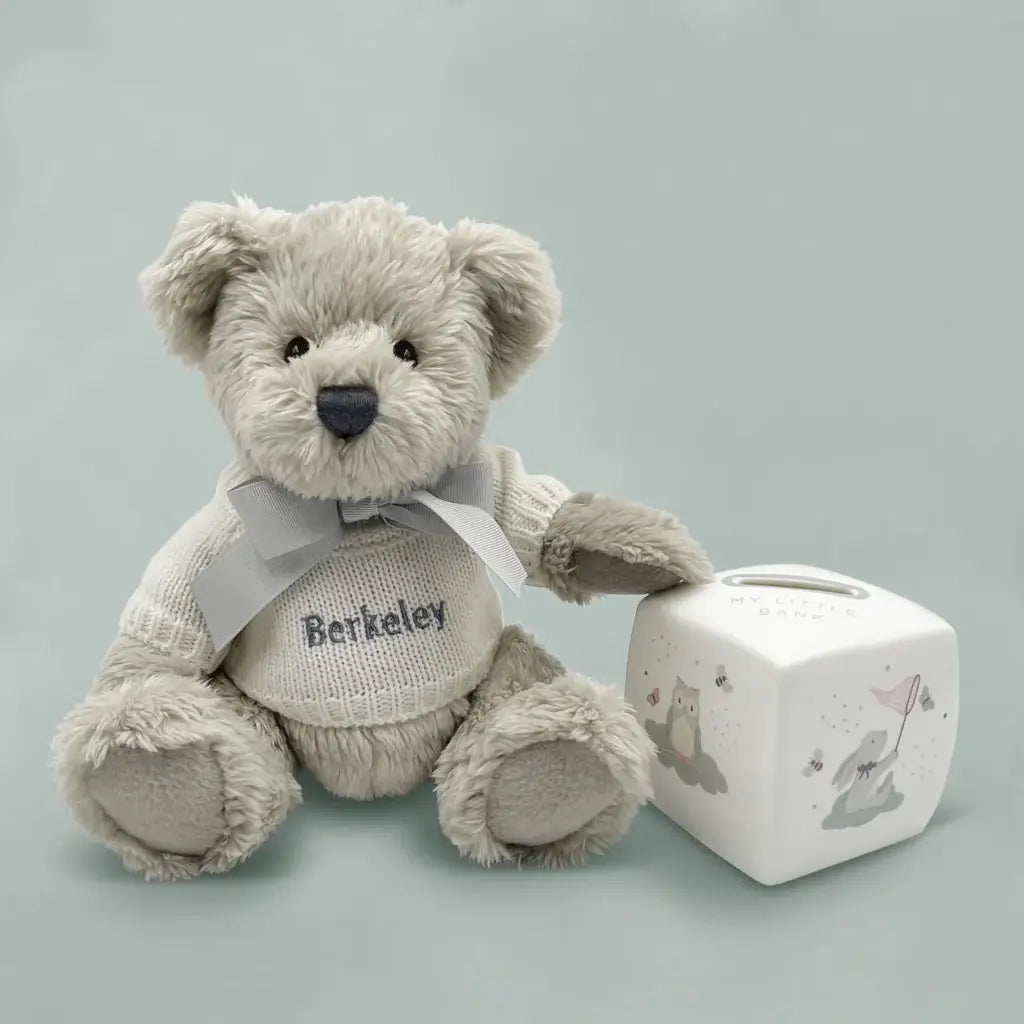 personalized-teddy-bear-money-box-keepsake-gender-neutral-baby-gift-set
