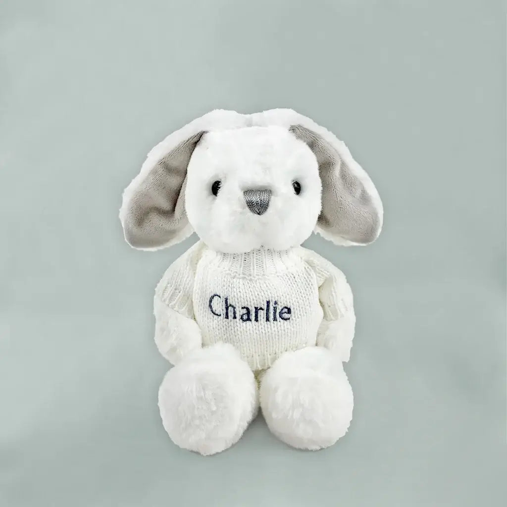 The Cozy Cottontail Duo | Twin Baby Gift Set | Plush Bunny & Bathrobe Set