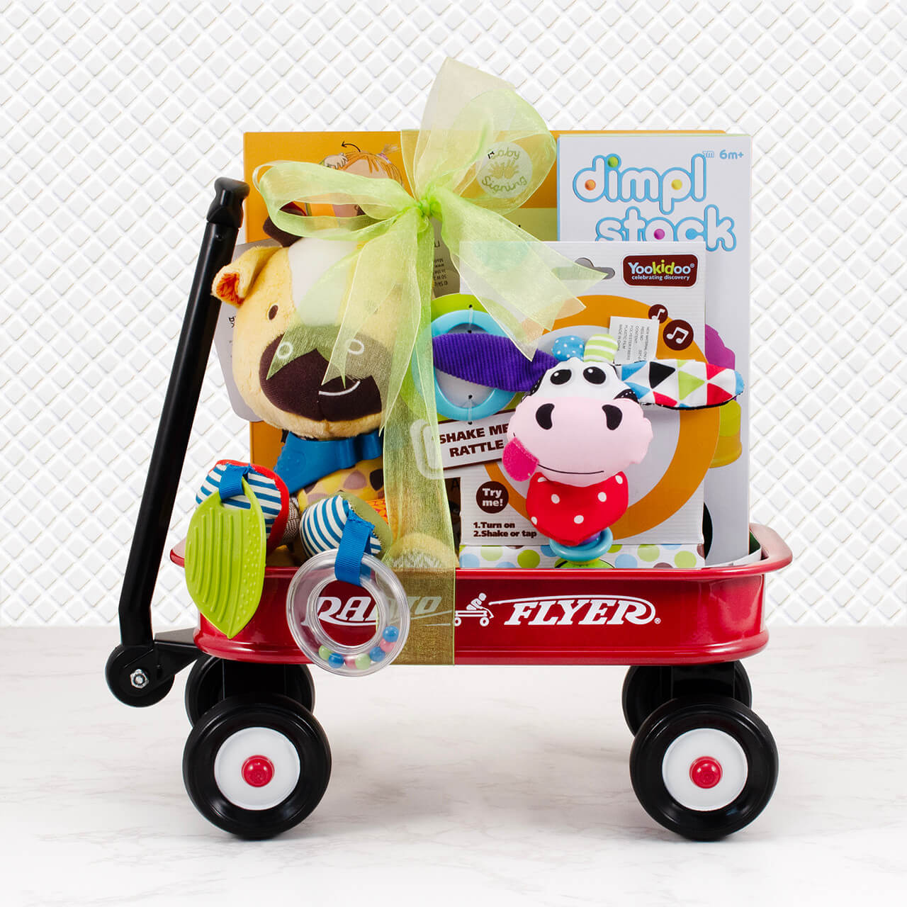 Ready, Set, Play! Red Wagon Gift Set