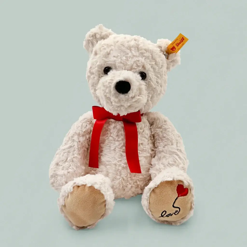 Steiff Jimmy Love Bear white plush teddy bear
