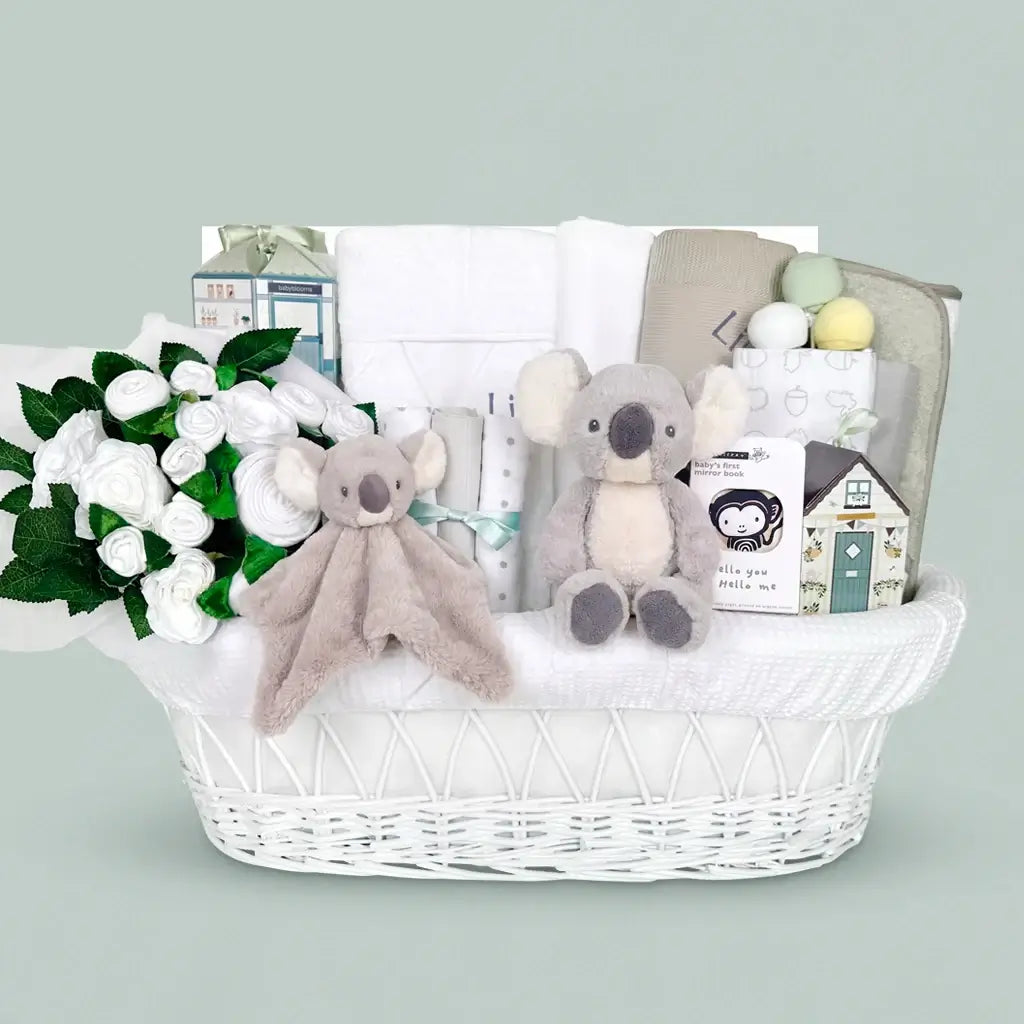 The Little Luxury | Moses Basket Gift Set | Gender Neutral