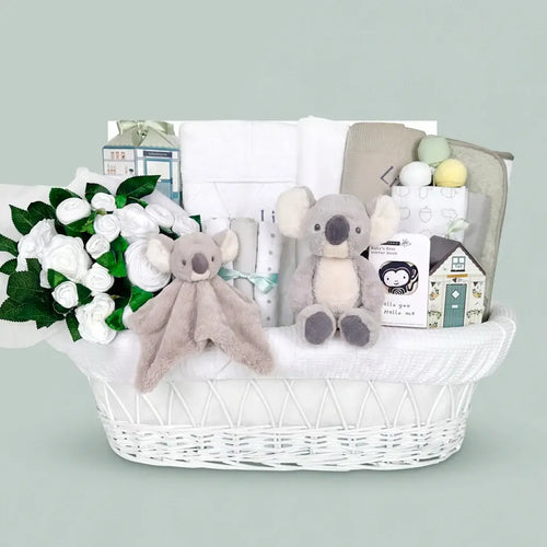 The Little Luxury | Moses Basket Gift Set | Gender Neutral