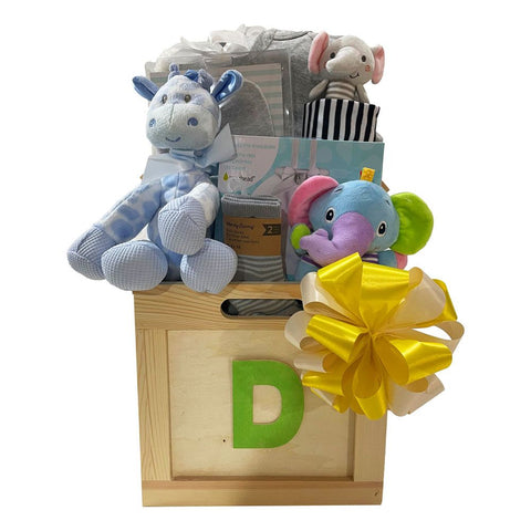 Cuddles & Cookies Baby Gift Basket - SKU:  BBC322