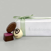 Christmas Bear & Bouquet Baby Basket