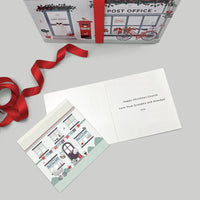 Christmas Bear & Bouquet Baby Basket