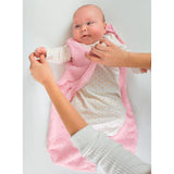 ZZZipMe Cozy Puff Sack & Gown Set - Pink (BGB-0036)