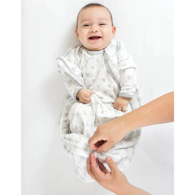 ZZZipMe Cozy Puff Sack & Gown Set - Blue (BGB-0039)