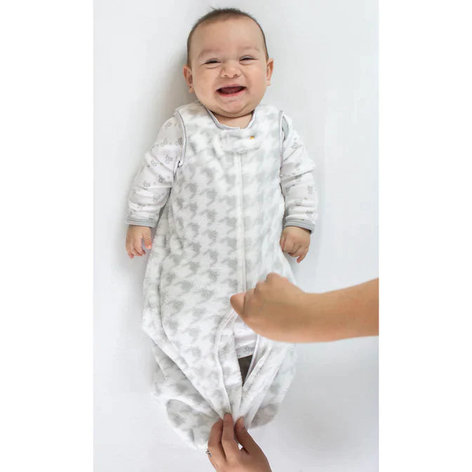 ZZZipMe Cozy Puff Sack & Gown Set - Blue (BGB-0039)