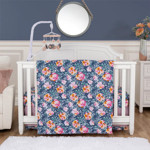 Sweet Autumn 4 Piece Crib Bedding Set - SKU:  TLP55493