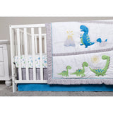 Dinosaur Pals 4 Piece Crib Bedding Set - SKU:  TLP55352 - StorkBabyGiftBaskets.com
