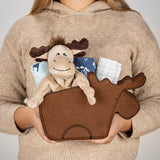 Moose Baby Gift Set -  SKU: TLP60033 - StorkBabyGiftBaskets.com