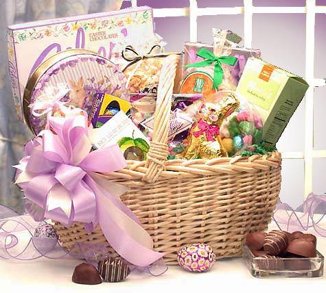 Family Basket of Easter Snacks - SKU:  GBDS915872