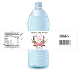 Antlers Boho Water Bottle Labels - StorkBabyGiftBaskets.com