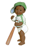 Baseball Chalkboard Boy Baby Shower Invitations (#SBGB127) - StorkBabyGiftBaskets - 3