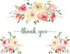 Baby In Bloom Baby Shower Thank You Card