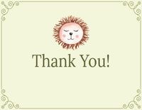 Boho Boy Baby Shower Thank You Card