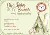 Boho Boy Baby Shower Invitation - StorkBabyGiftBaskets.com