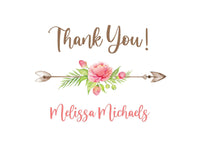 Boho Toys Baby Girl Shower Invitation - StorkBabyGiftBaskets.com