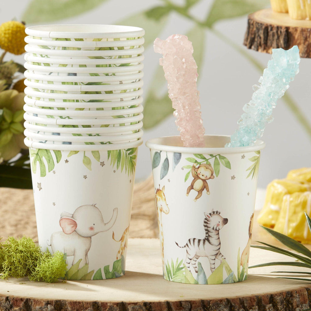 Safari Baby Shower Party Cups