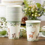 WOODLAND BABY 8 OZ. PAPER CUPS