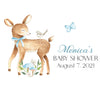 Deer Baby Boy Water Bottle Labels - StorkBabyGiftBaskets.com