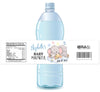 Elephant Cloud Boy Water Bottle Labels - StorkBabyGiftBaskets.com
