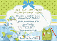 Fish Tales Baby Shower Invitation