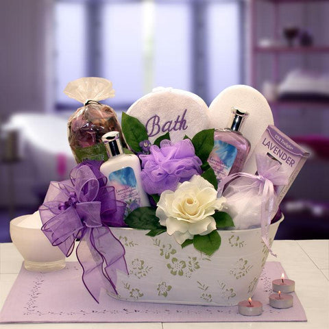The Essence of Lavender Spa Basket - SKU: GBDS8413112