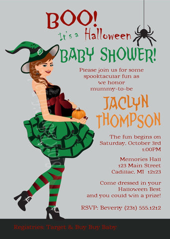 Boho Owlett Baby Shower Invitation