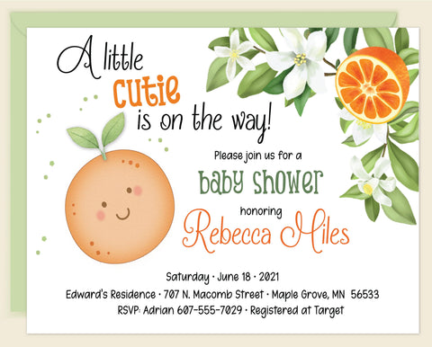 Boho Owlett Baby Shower Invitation