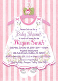 Little Dress - Girl Baby Shower Invitation