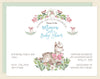 Llama Baby Shower Invitation