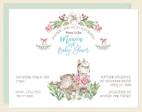 Llama Baby Shower Invitation