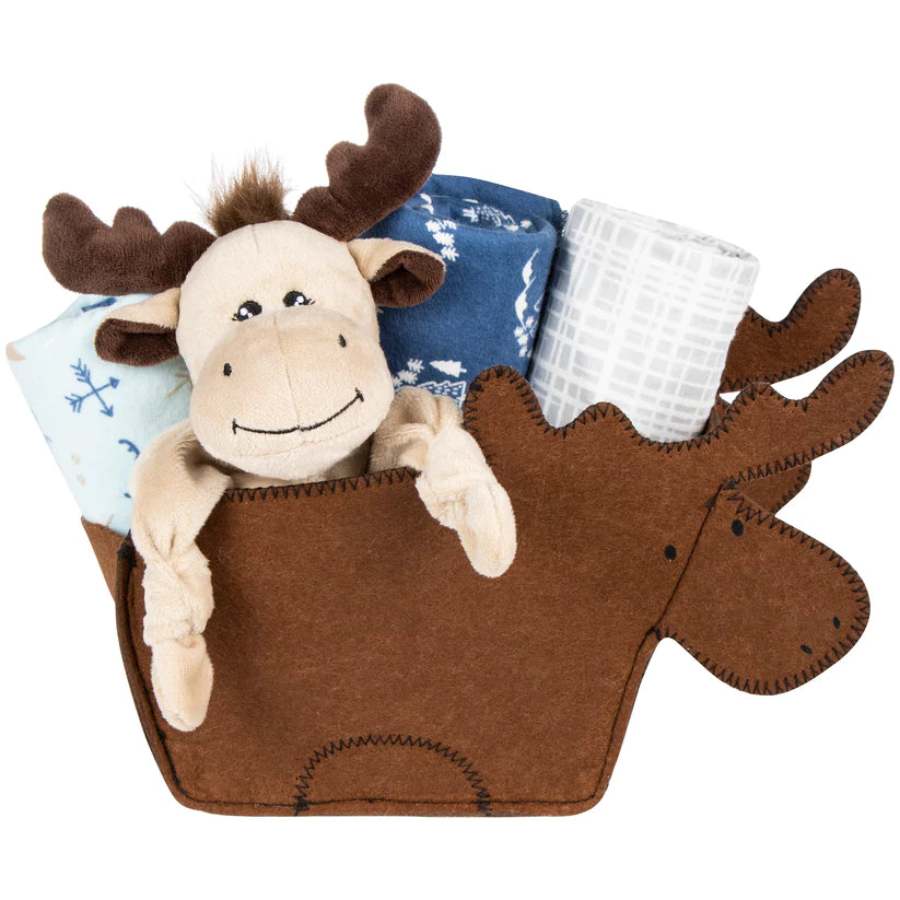 Moose Baby Gift Set