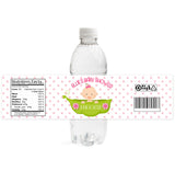 Pea In A Pod Baby Shower Water Bottle Labels