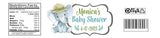 Safari Jungle Elephant Boy Bottle Label - StorkBabyGiftBaskets.com