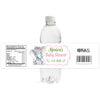 Safari Jungle Elephant Bottle Label - Girl