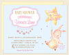 Twinkle Little Star Baby Shower Invitation