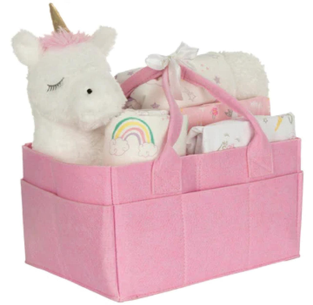 Unicorn Nursery Essentials Diaper Caddy