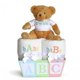 BABY A & B BASKET FOR TWINS 