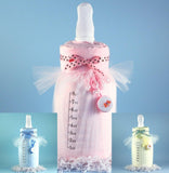 Baby Shower Bottle Blanket Set