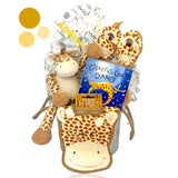 Organic Baby Giraffe Gift Bucket