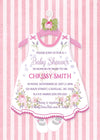 Little Shoes - Baby Shower Stickers (Girl) - StorkBabyGiftBaskets.com