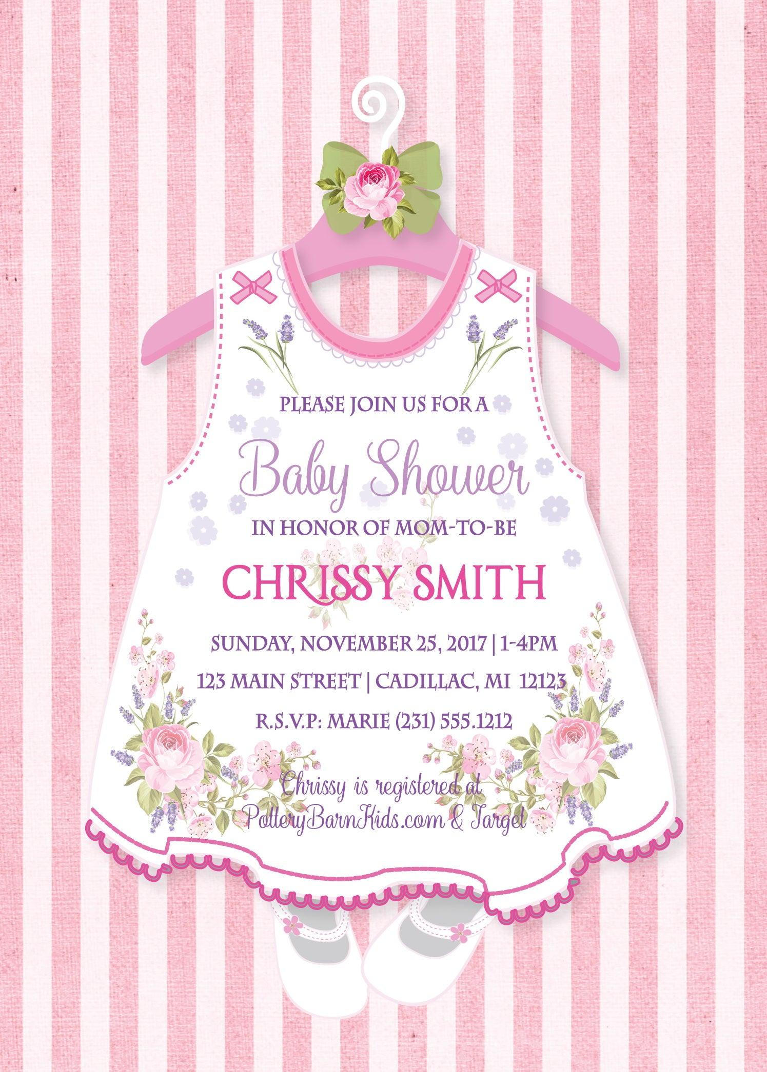 Little Shoes - Baby Shower Stickers (Girl) - StorkBabyGiftBaskets.com