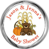 Fall Theme Stickers - Baby Shower (#HKS01) - StorkBabyGiftBaskets - 1