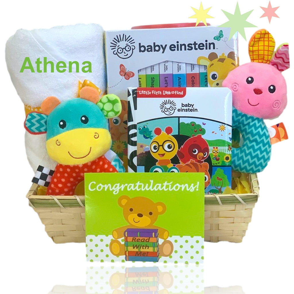 Pregnancy Gifts for New Parents Est 2024- New Mom Gifts Basket for