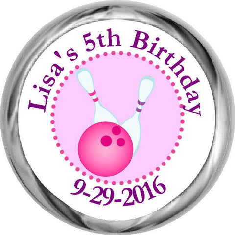Vintage Princess 1st Birthday - Personalized Candy KISSES