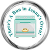 Bun In The Oven Stickers - Baby Boy Shower Kisses  (#HKS04) - StorkBabyGiftBaskets - 1