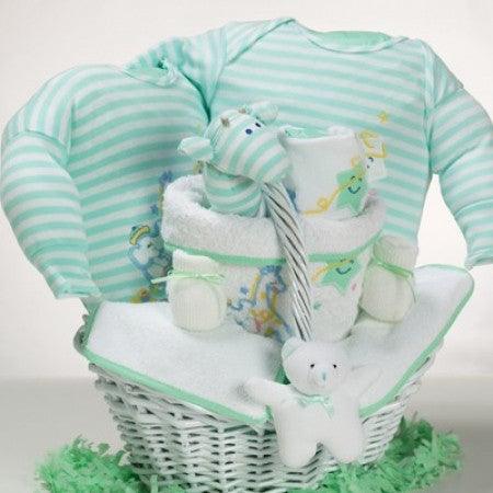 Baby Turtle Time & Froggy Friends Diaper Cake - SKU: BGC70